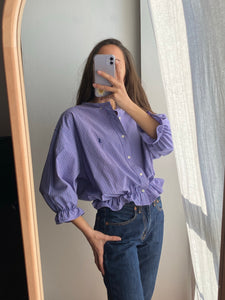 Camicia Gilbi a quadretti blu e rossi Ralph Lauren