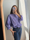 Camicia Gilbi a quadretti blu e rossi Ralph Lauren