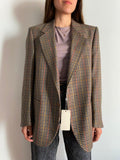 Blazer a quadretti colorati