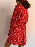 Completo rosso paisley