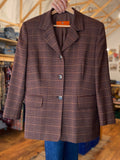 Blazer marrone principe di Galles