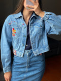 Completo jeans Casucci anni 80