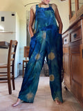 Salopette tie dye