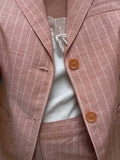 Completo rosa blazer + pantalone
