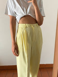 Pantaloni stock Benetton • giallini