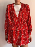 Completo rosso paisley