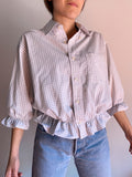 Camicia Gilbi bianca a quadretti di Tommy Hilfiger taglia media