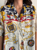 Camicia barocca mappa
