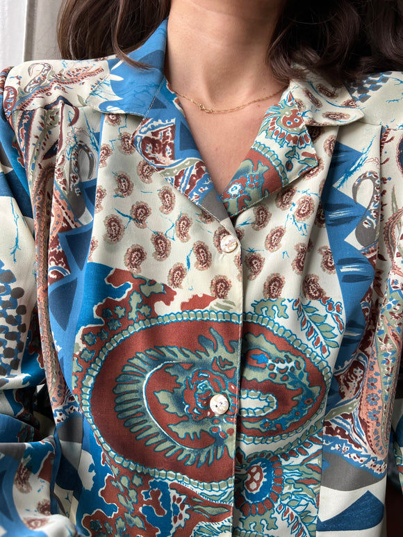 Camicia paisley