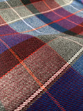 PRE ORDINE • Maglietta handmade di lana tartan blu