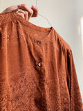 Camicia a fantasia cangiante
