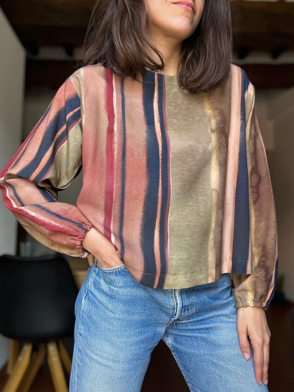 PRE ORDINE • Camicina handmade acquerellata