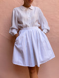 Gonna stock Benetton a ruota bianca