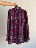 Camicia violetta disegni