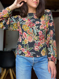 Camicina handmade fiori colorati