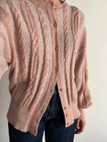 Cardigan rosa