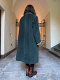 Cappotto verde salvia