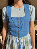 Abito austriaco azzurro