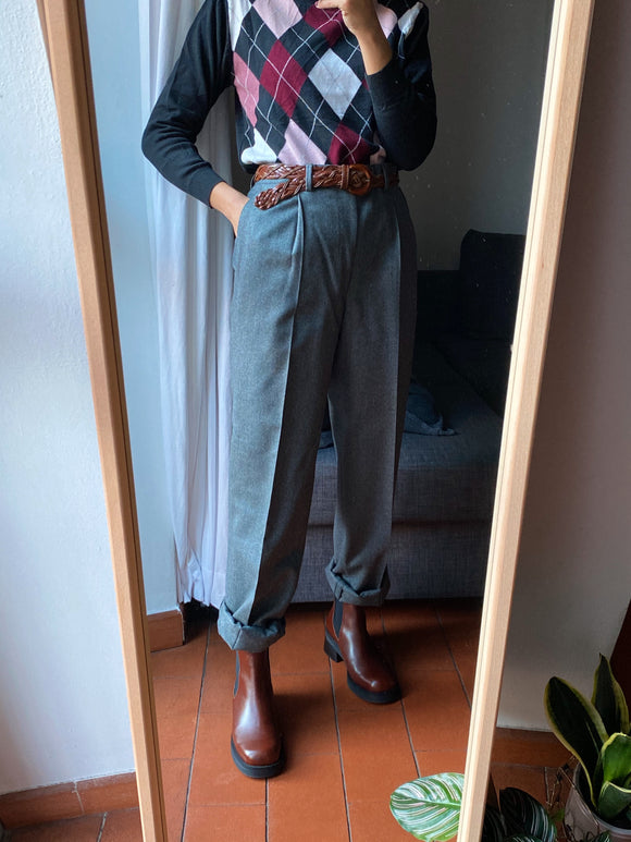 Pantalone maschile grigio • taglia S/M