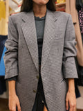 Blazer maschile pied de poule