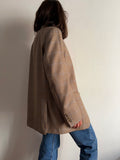 Blazer maschile quadri azzurri