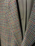 Blazer maschile pied de poule multicolor