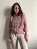 Cardigan rosa