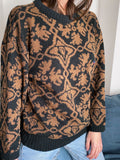 Maglione a fantasia Giorgio Armani