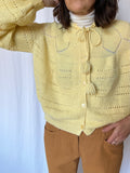 Cardigan giallino