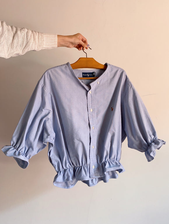 Camicia Gilbi azzurra di Ralph Lauren taglia media