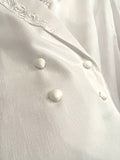 Camicia bianca doppio petto