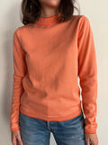 Maglione a righe arancione