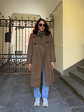 Trench marrone