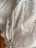 Camicia Gilbi bianca di lino