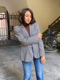Blazer pied de poule