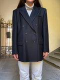 Blazer nero doppio petto