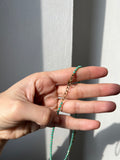 Collana ciondoli a goccia turchese