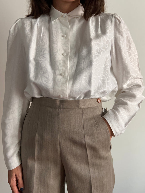 Camicia bianca sartoriale