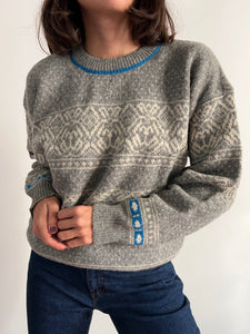 Maglione grigio inverno
