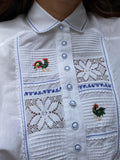 Camicia bianca galli