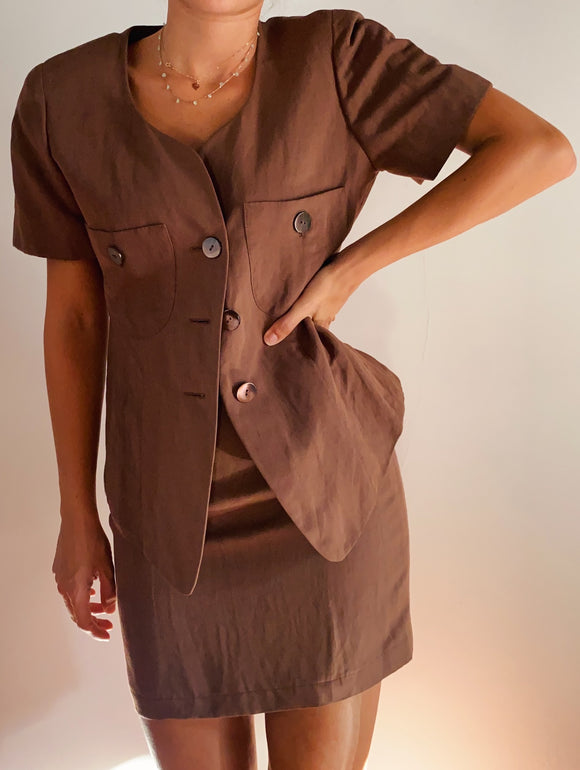 SCONTO! Completo marrone