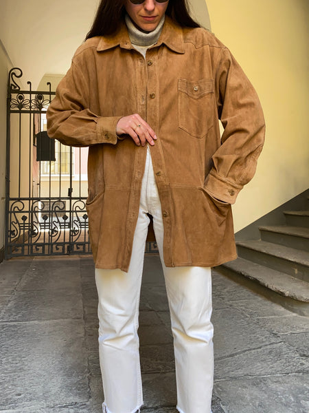 Giacca renna modello camicia - Main Image