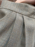 Pantaloni taglio maschile menta