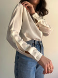 Camicia ricamino bouquet