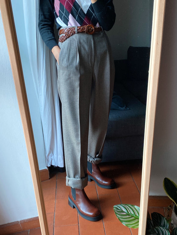 Pantalone maschile beige scuro • taglia S/M