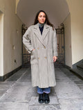 Cappotto lungo striato MaxMara