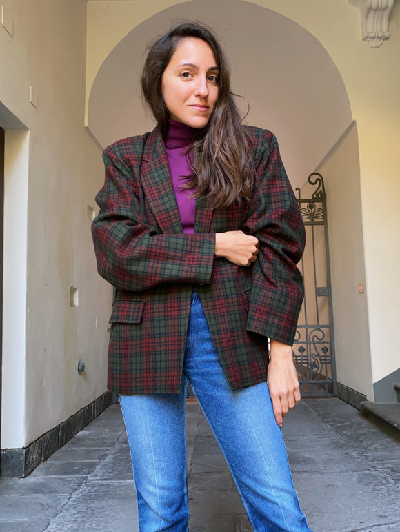 Blazer tartan Max & Co.