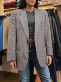 Blazer maschile pied de poule