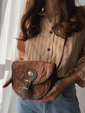 Borsa a tracolla cuoio