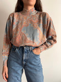 Lupetto paisley pastello